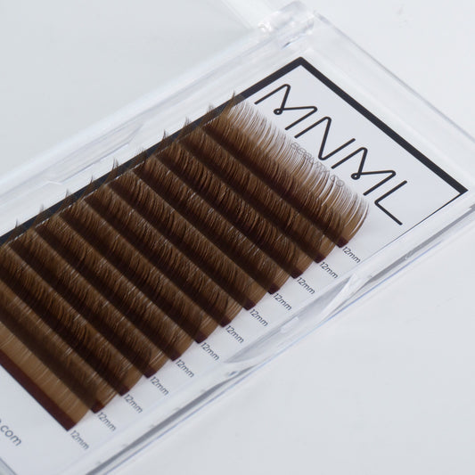 BROWN 0.05 C CURL LASH TRAY
